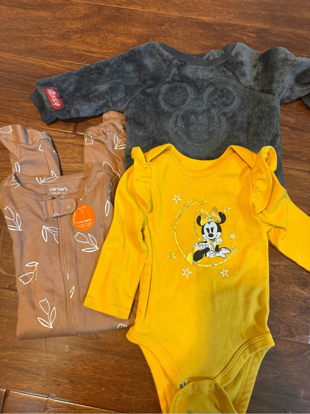 DISNEY 6mo BUNDLE 3 piece